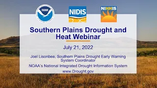 2022 U.S. Drought and Heat Crisis Webinar Series: Southern Plains