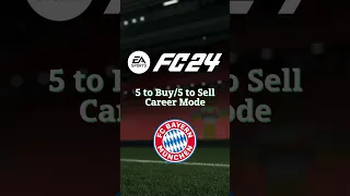 5 Players to Buy & 5 Players to Sell - Realistic Bayern Munich Career Mode FC24 #easportsfc24