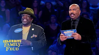 Cedric the Entertainer crushes Fast Money! | Celebrity Family Feud