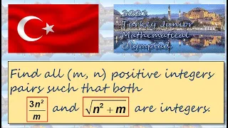 Quadratic equation and factorization (2021 Turkey Junior Math Olympiad)