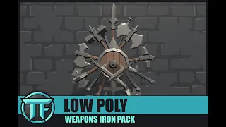 TitanForge Low Poly - Weapons Iron