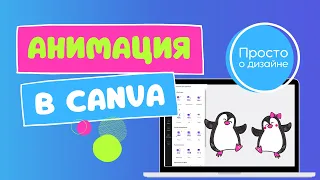 Как сделать анимацию в Канве. Анимация текста, фото и элементов в Canva. Добавляем движение в дизайн