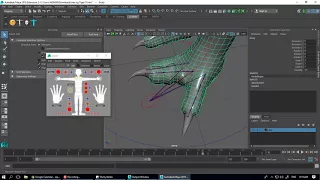 Maya: fixing skin using Paint Skin Weight