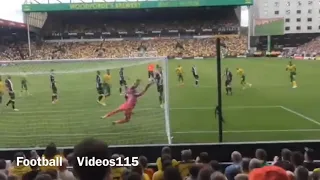 Norwich 3-1 Newcastle - Pukki Screamer + Hat-Trick