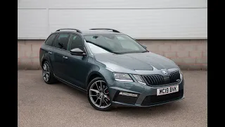 SKODA Octavia vRS Estate (2017) 2.0 TDI vRS (184PS) DSG MC19BVK