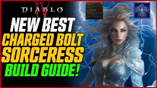 Better Than Ball Lightning?! // Diablo 4 Shock Blast Sorceress (Charged Bolt) Build Guide