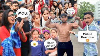 Cute Girls Reaction On Shirtless Bodybuilder 😱😂/Part 2 Marine Drive Mumbai