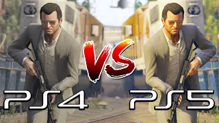 GTA 5 PS5 vs PS4 Gameplay Comparison! - Fidelity, Performance RT & PS4 Version