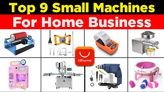 9 Small Business Machines Buy on AliExpress to make money in 2024