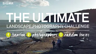 1 location, 2 photographers, 3 random lenses: the ultimate landscape photography challenge!