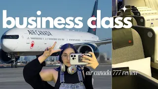 Air Canada 777 BUSINESS CLASS review 🛩