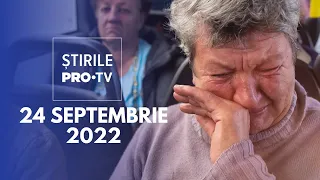 Știrile PRO TV - 24 septembrie 2022