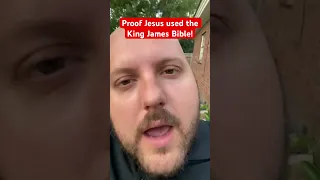 Proof Jesus used the King James Bible!!! #kjv #baptist #shorts