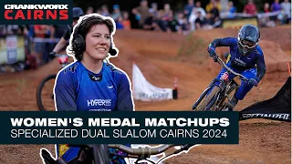 SPECIALIZED DUAL SLALOM CAIRNS | WOMEN'S PODIUM MATCHUPS