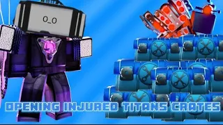 Toilet tower defense oppening 12 injured titan crate