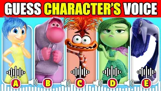 IMPOSSIBLE 🔊 Guess The Voice! | Inside Out 2 Movie Characters | Anxiety, Envy, Embarrassment, Joy