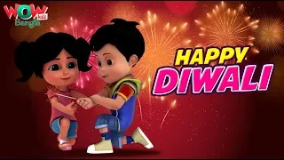 Vir The Robot Boy | Diwali Special | Bengali stories for kids | Wow Kidz Bangla