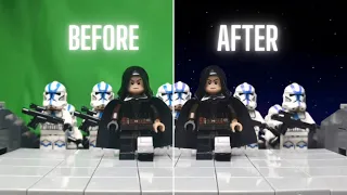 How to use Green Screen in your Lego stop motions - Hitfilm tutorial