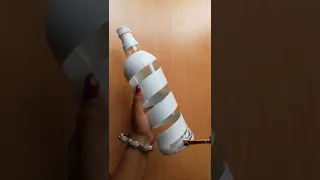 Bottle Decoration With Rice #shorts #youtubeshorts #viralvideo #craftgallery