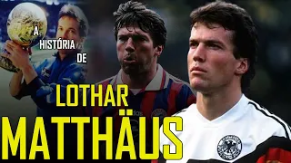 A HISTÓRIA DE LOTHAR MATTHAUS - Bola de Ouro de 1990, faltou UM troféu na carreira dele!