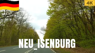 Neu_Isenburg Germany | 4K Drive Germany | Frankfurt Rhein _Main Hesse tour 2021