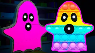 It's a Ghost! | Super Rescue Team | The Ghost out of Window | Kids Stories