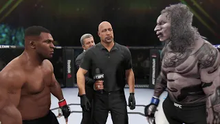 Mike Tyson vs. Creepy Death - EA Sports UFC 2 - Boxing Stars