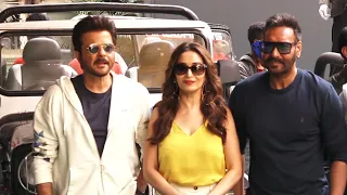 Madhuri Dixit, Anil Kapoor, Ajay Devgan attend Total Dhamaal trailer release