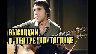 Высоцкий о театре на Таганке, 1978 г