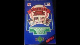 Searching For Griffey - 30 Years Later - 1989 Upper Deck Low Series Box Break
