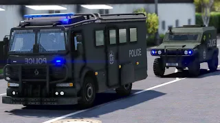 [GTA 5] NOUVEAU CAMION BLINDÉ POUR LE RAID | LSPDFR #829