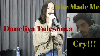 Daneliya Tuleshova - Sings Shallow Cover Version/Live - REACTION