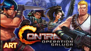 Contra - Operation Galuga на пк полное прохождение