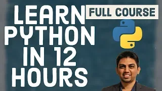 Python Tutorial for Beginners - Full Course in 12 Hours - Python Mega Course