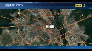 Сніжний колапс паралізував Київ