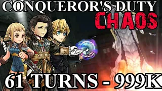 DFFOO [GL]: Conqueror's Duty CHAOS - Vayne, Penelo, Layle [999K] (Klay)