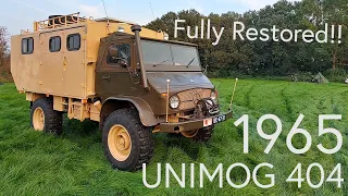 Building an Oldtimer Overland Truck, The story of my Unimog 404