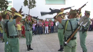 Exhibición de la escuadra de Gastadores del 2Tercio.