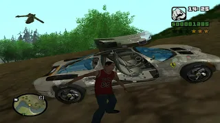 ЧИТЕРСКАЯ ТАЧКА В GTA San Andreas СУПЕР КАРС