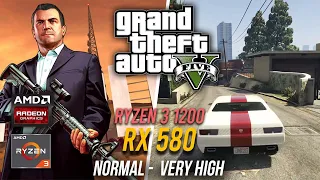 GTA V | Ryzen 3 1200 |  RX 580 4GB