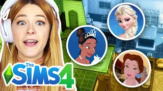 The Sims 4 But Every Room A Different Disney Princess Challenge