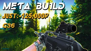 META BUILD G36 | JUST FOR 125K | LEVEL 2-3 TRADERS ONLY | BEST RECOIL CONTROL | ESCAPE FROM TARKOV