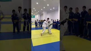 Judo Uchi Mata (подхват под одну ногу) ORTUS.KZ мастер класс от Нурахмет Бауржановича