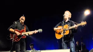 Glen Hansard with Richard Thompson "Who Knows Where The Time Goes" in Durham, NC 11/27/15 (6 of 8)