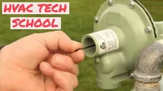 HVAC TECH School: Gas Pressure Regulators Made Easy