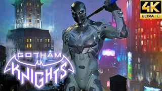 Gotham Knights - Nightwing Metal Suit Free Roam Gameplay (4K)