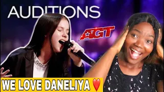 13-Year-Old Daneliya Tuleshova WOWS by Singing “TEARS OF GOLD” by Faouzia |American GOT TALENT 2020