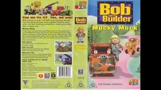 Bob The Builder Mucky Muck 2001 Australian VHS