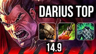 DARIUS vs RIVEN (TOP) | Quadra, 600+ games | EUW Master | 14.9