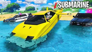 Robbing Banks with WEIRDEST Cars.. GTA 5 RP